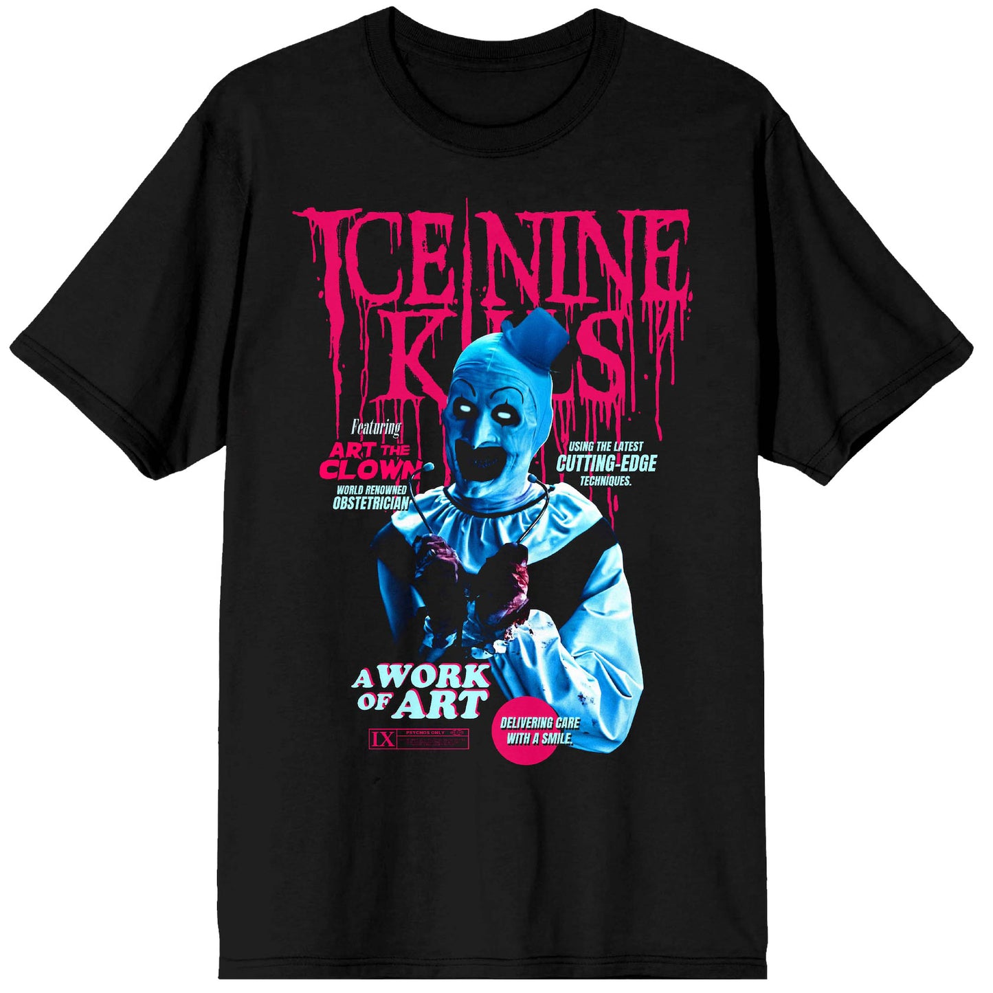 Ice Nine Kills INK x Terrifier - Cutting Edge (Rockabilia Exclusive) T-shirt Front
