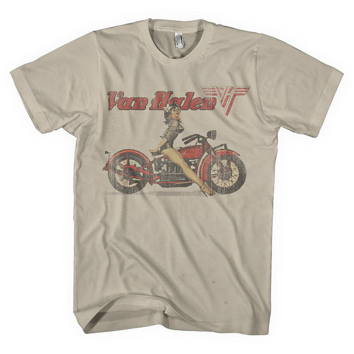 Van Halen Pin Up Girl T-shirt Front