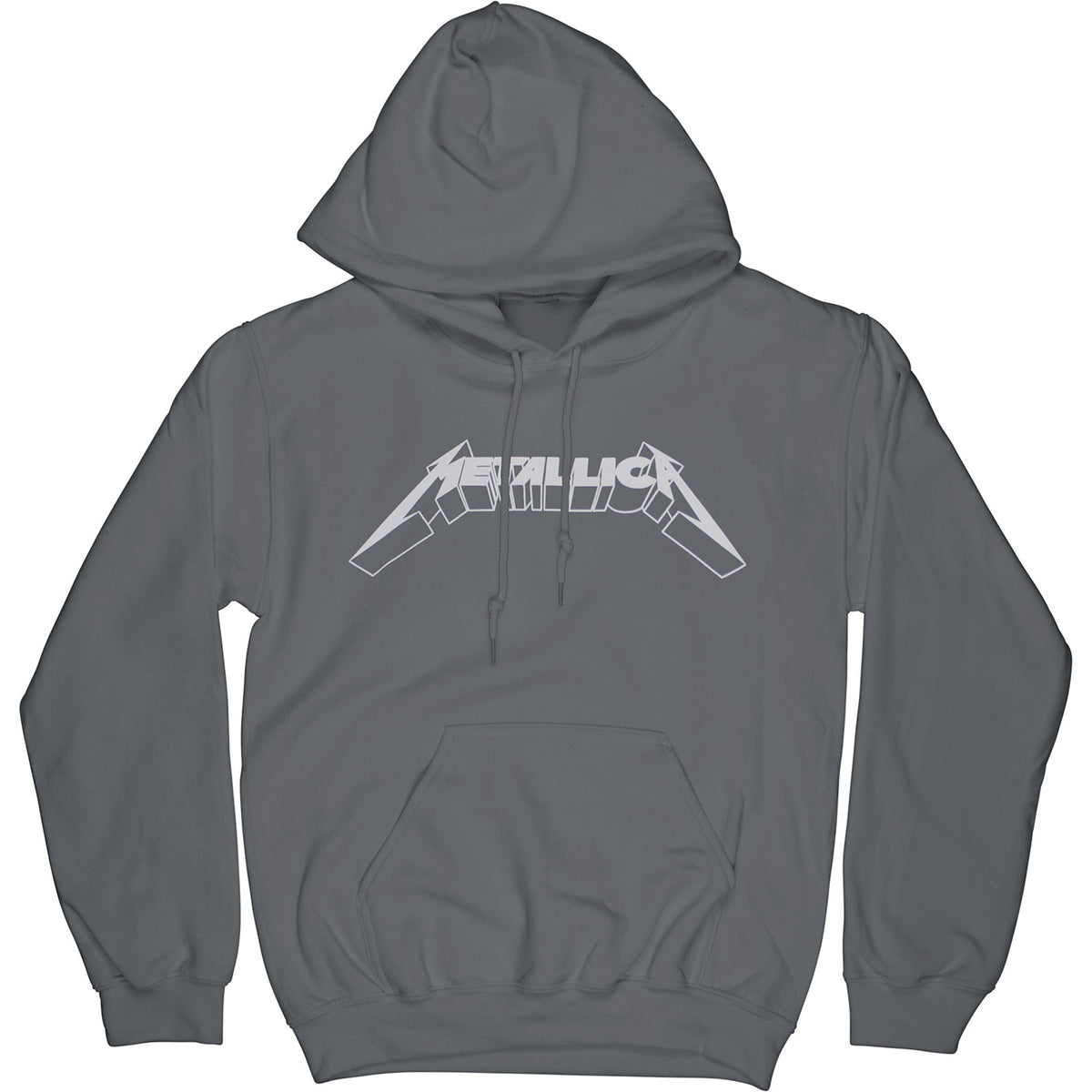 Metallica Logo Hooded Sweatshirt Front