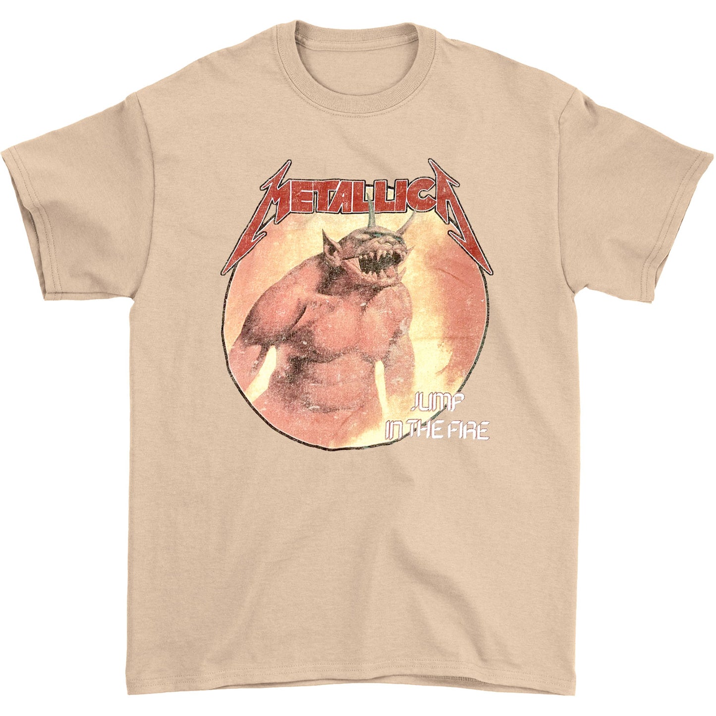 Metallica Jump In The Fire T-shirt Front