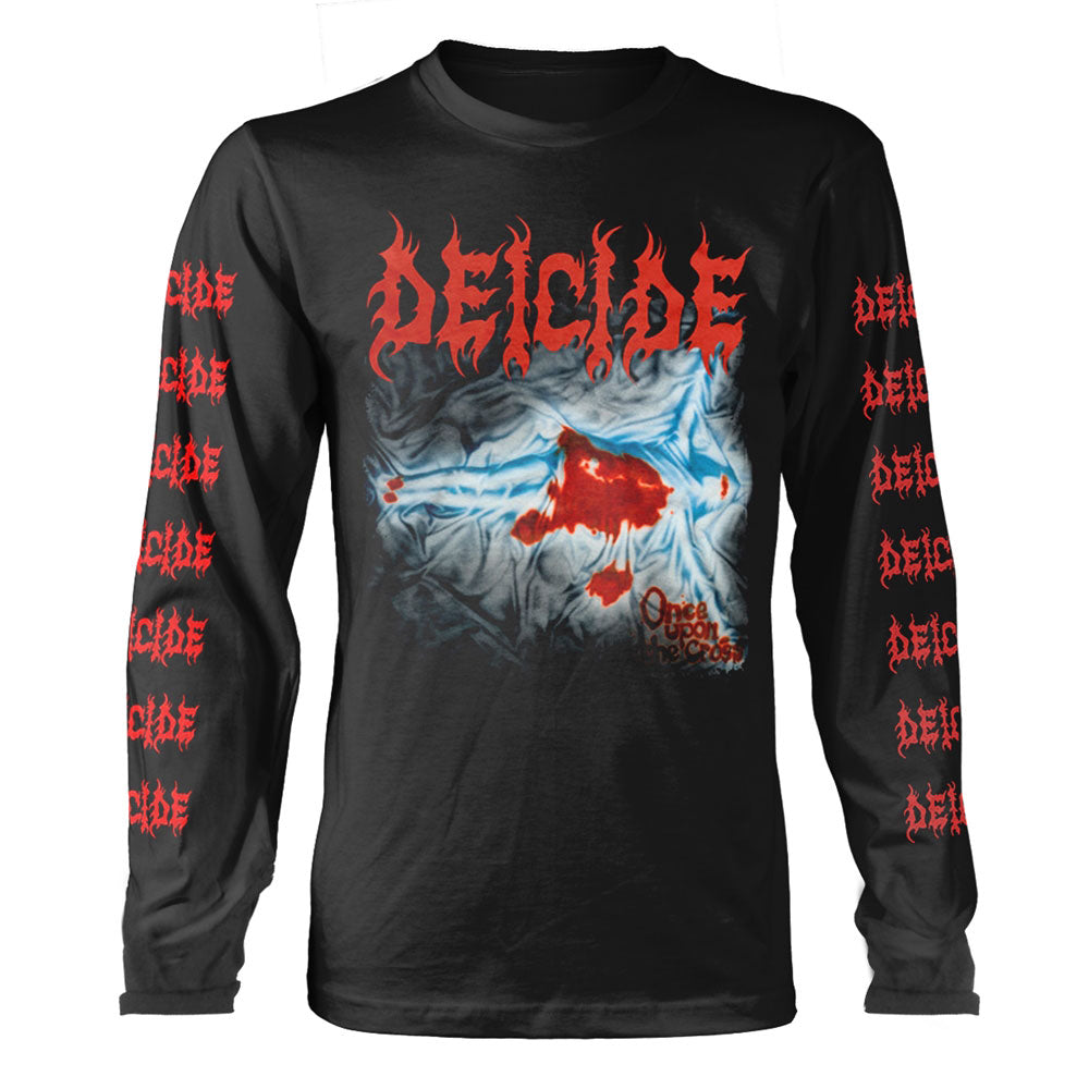 Deicide Once Upon The Cross (black) Long Sleeve Front