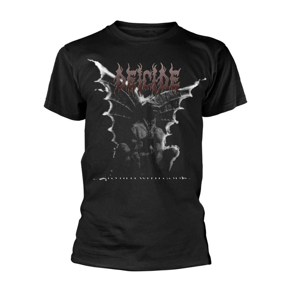 Deicide To Hell With God Gargoyle T-shirt Front