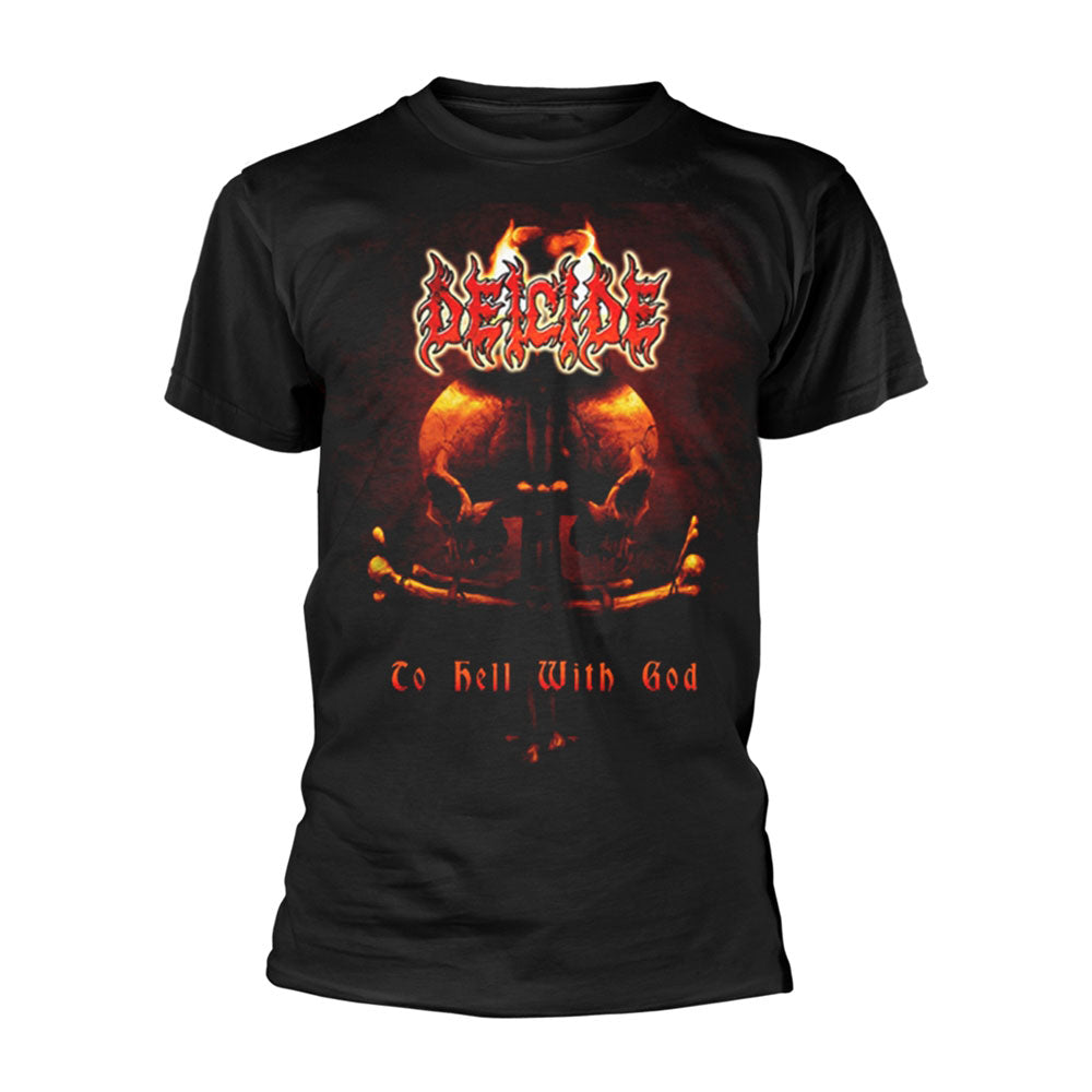 Deicide To Hell With God Tour 2012 T-shirt Front