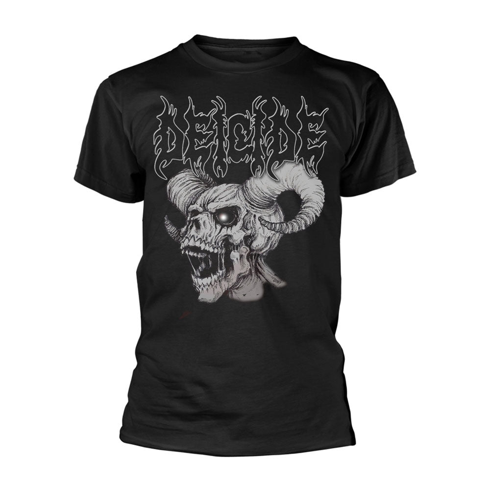 Deicide Skull Horns T-shirt Front
