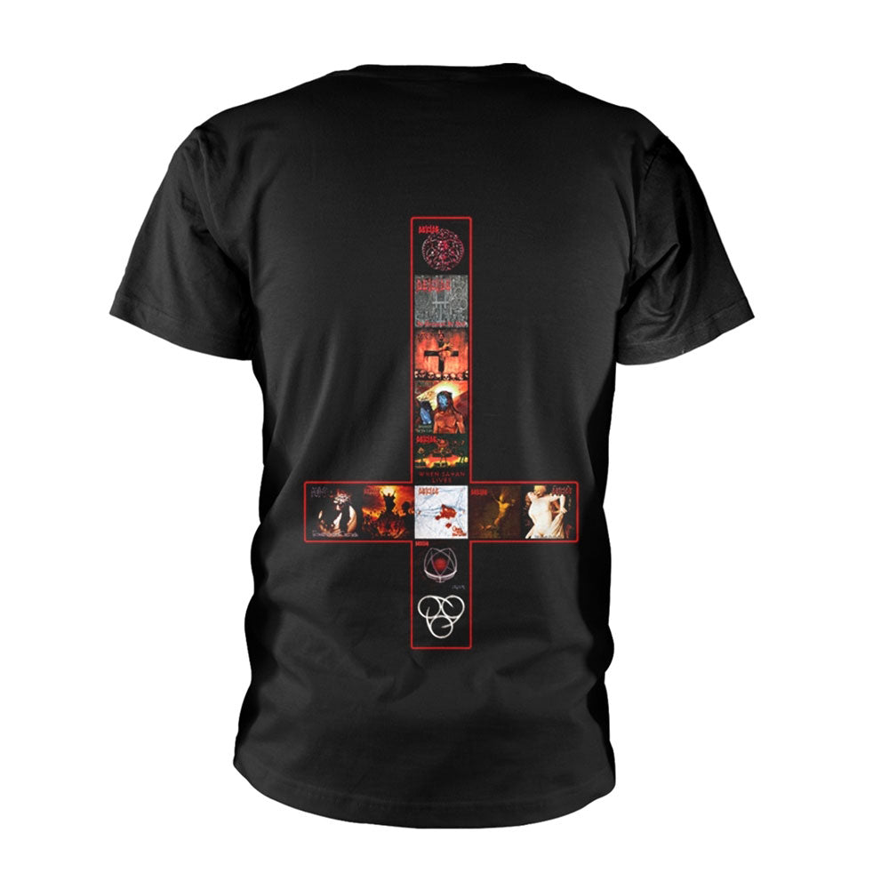 Deicide 30 Years Of Blasphemy T-shirt Back