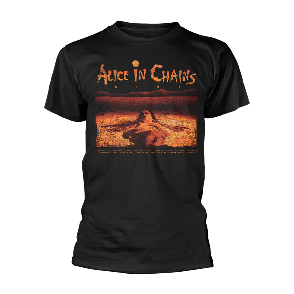 Alice In Chains Dirt Tracklist T-shirt Front