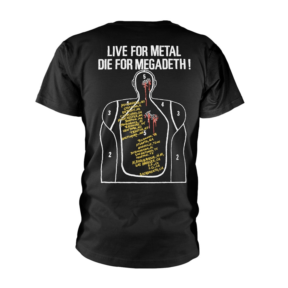 Megadeth Kill For Thrills T-shirt Back