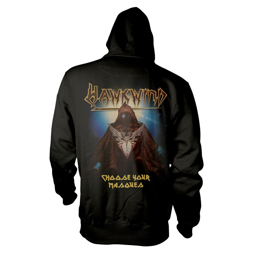 Hawkwind Choose Your Masques Hooded Sweatshirt Back