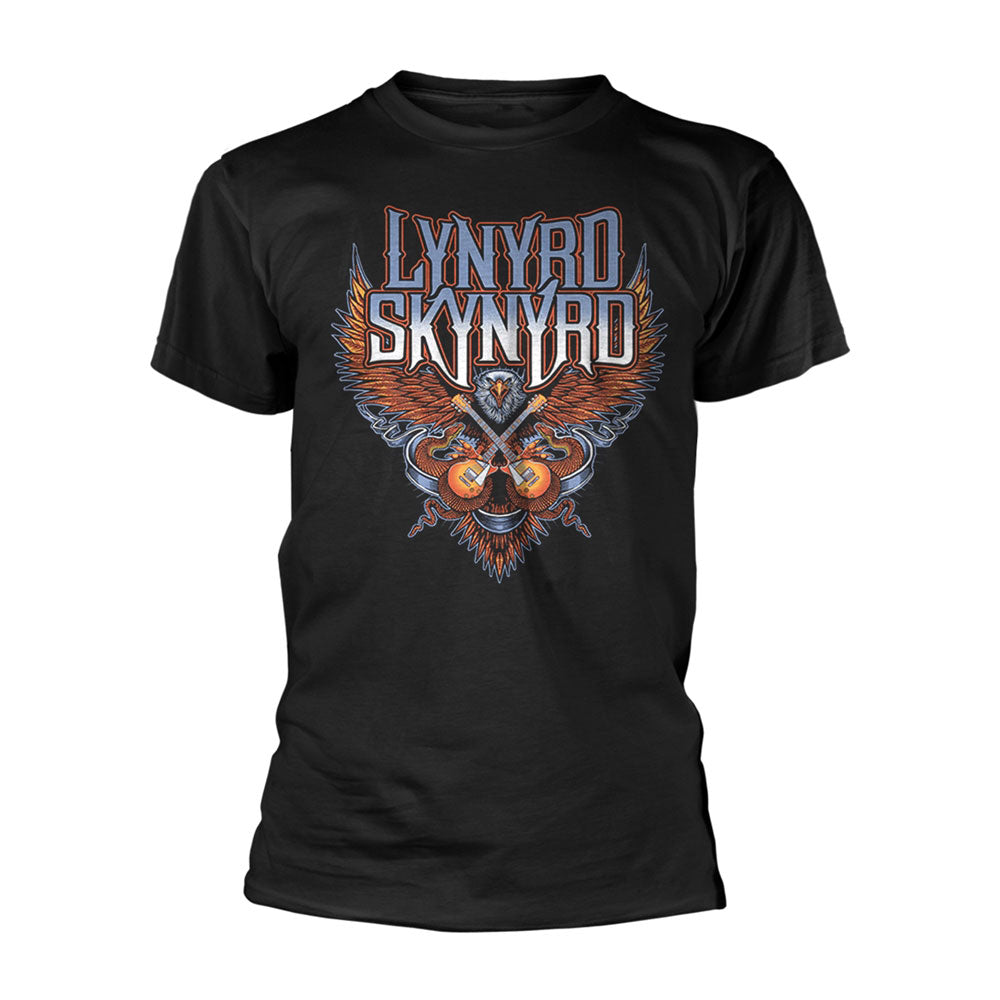 Lynyrd Skynyrd Crossed Guitars T-shirt Front