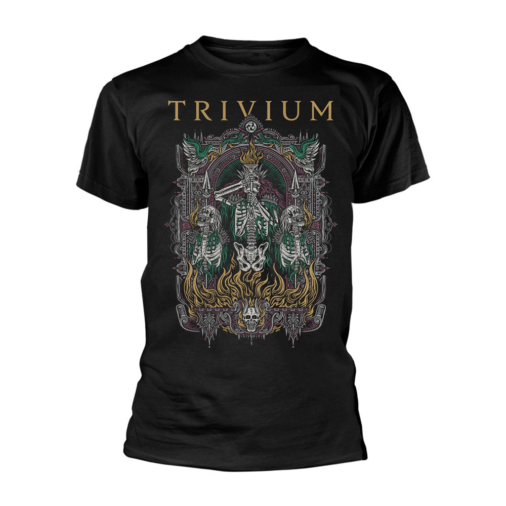 Trivium Skelly Frame T-shirt Front
