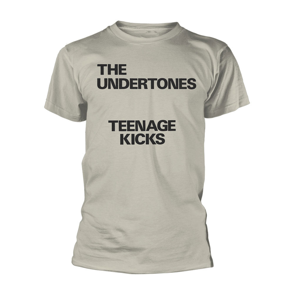 Undertones Teenage Kicks Text T-shirt Front