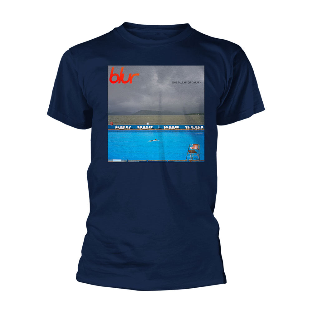 Blur The Ballad Of Darren (blue) T-shirt