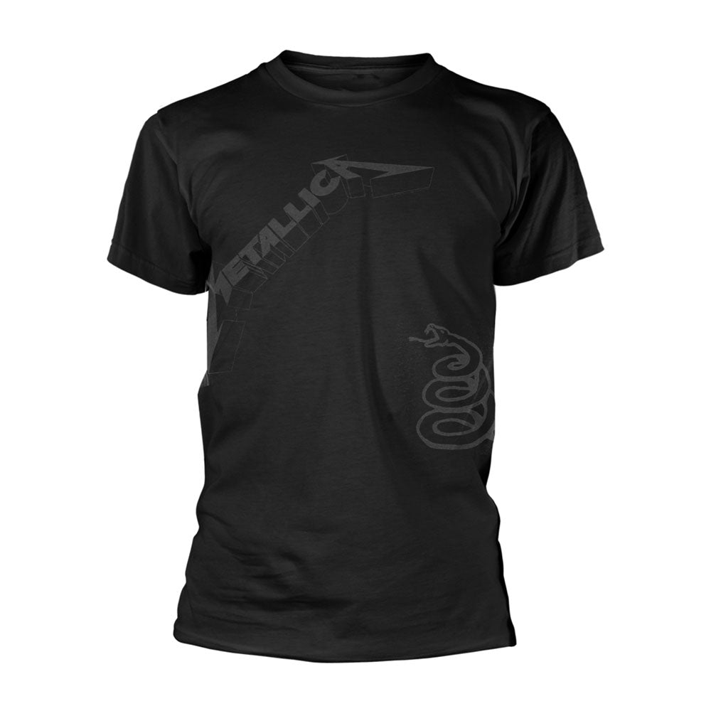 Metallica Black Album Tonal T-shirt Front