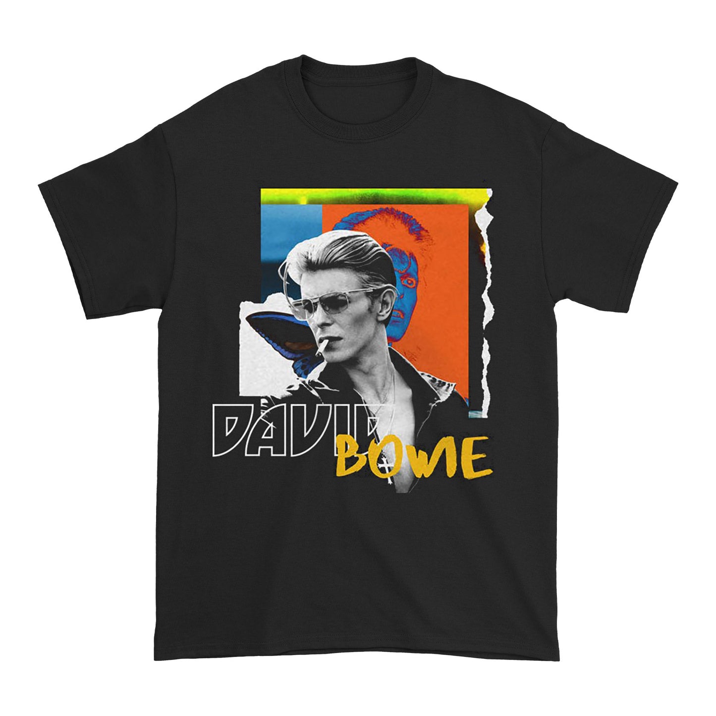 David Bowie Smoking T-shirt Front
