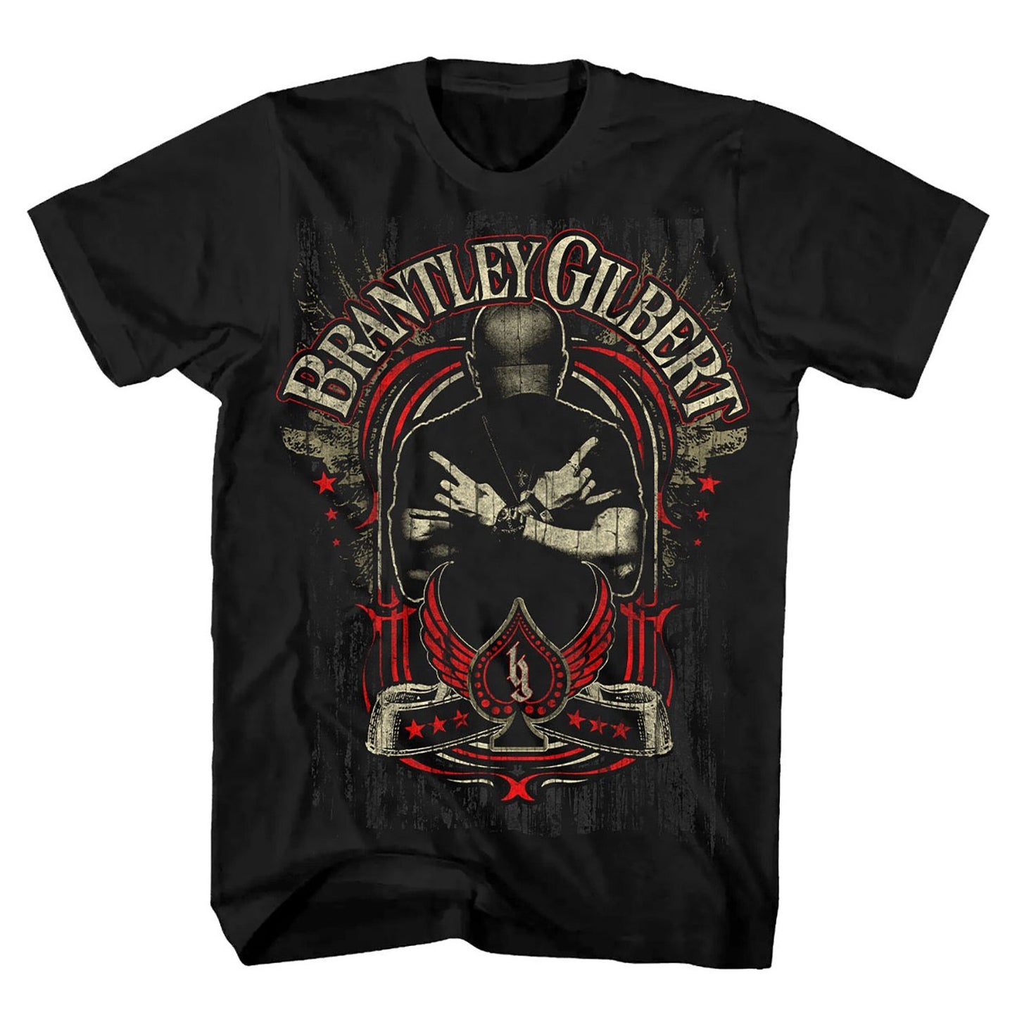 Brantley Gilbert Photo T-shirt Front