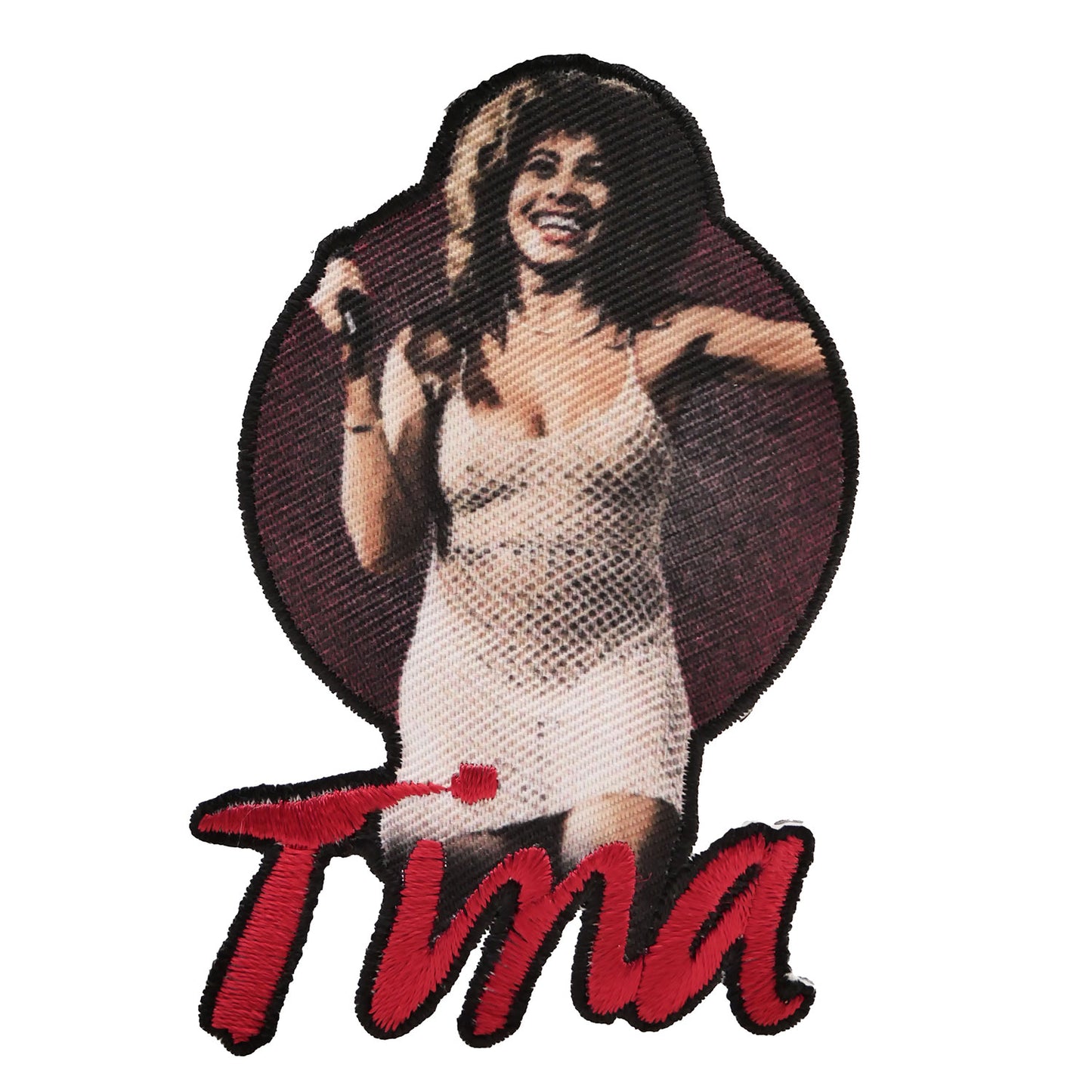 Tina Turner Live Performance Embroidered Patch Front