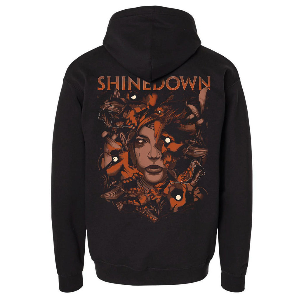 shinedown monsters shirt Shinedown Hooded Sweatshirt