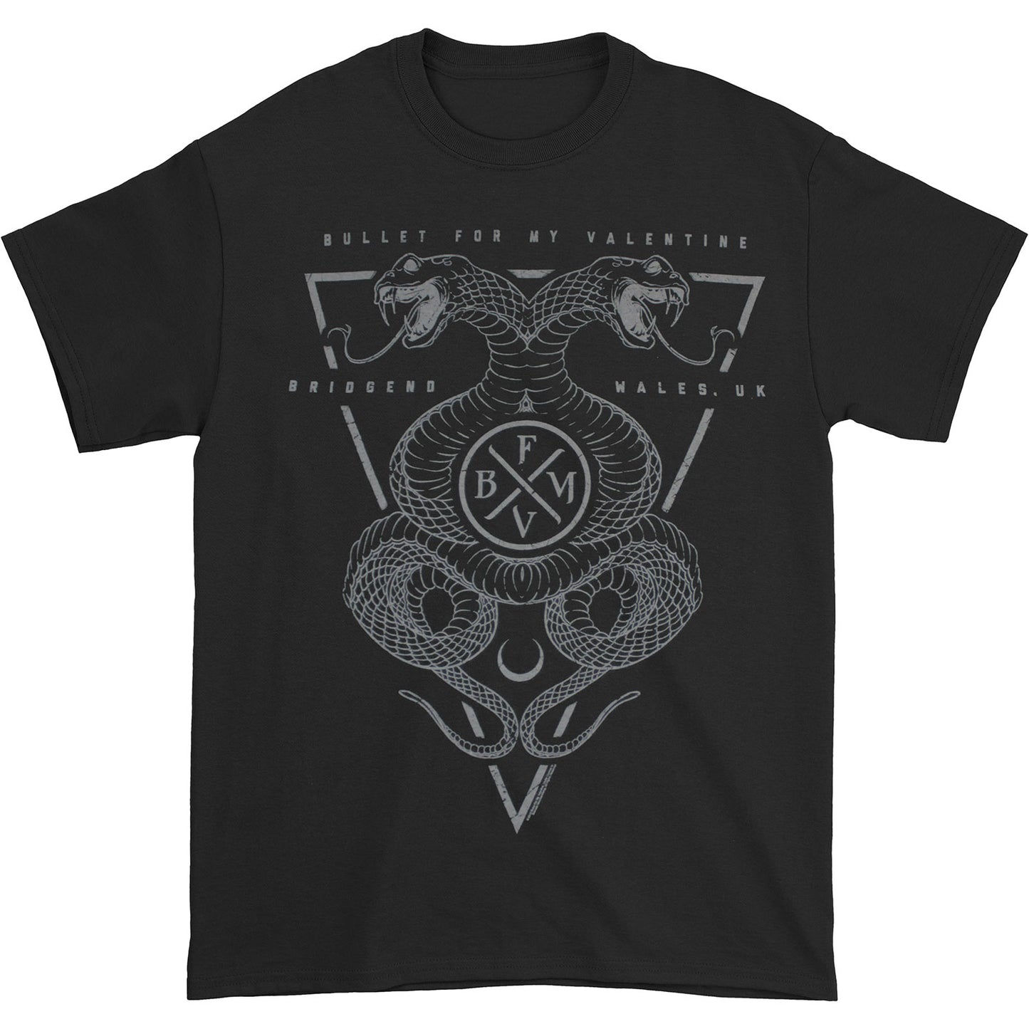 Bullet For My Valentine Bridgend Wales, UK BFMV T-shirt Front