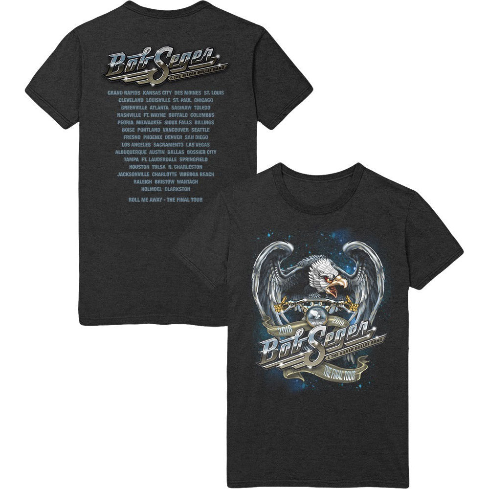 Bob Seger The Final Tour 2-Sided T-shirt Front