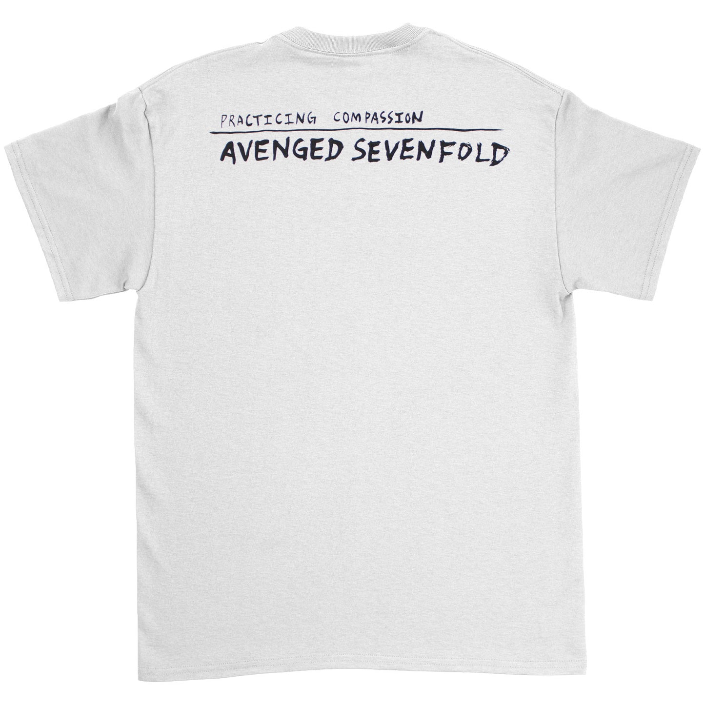 Avenged Sevenfold Practicing Compassion T-shirt Back