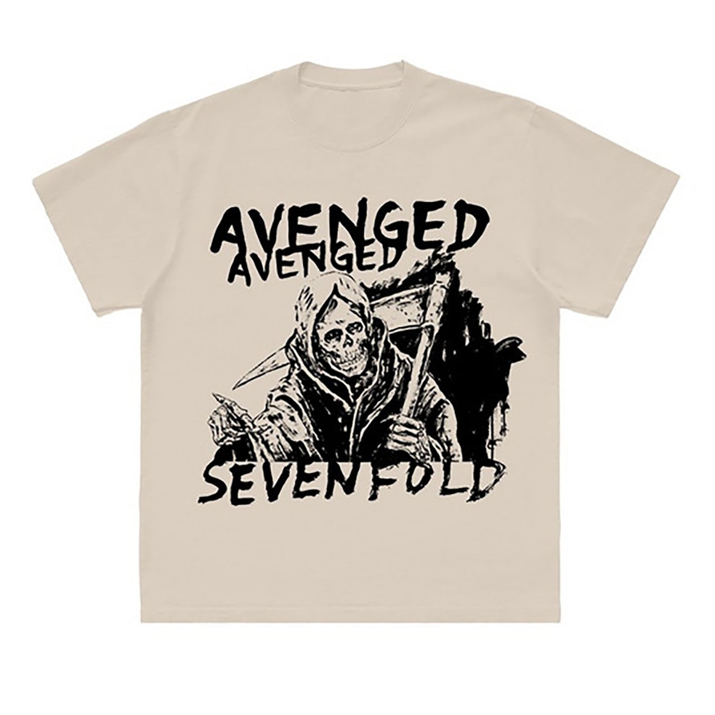 Avenged Sevenfold Reaper From Life Is But A Dream... T-shirt Front