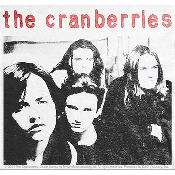 The Cranberries Stencil Photo Sticker Front