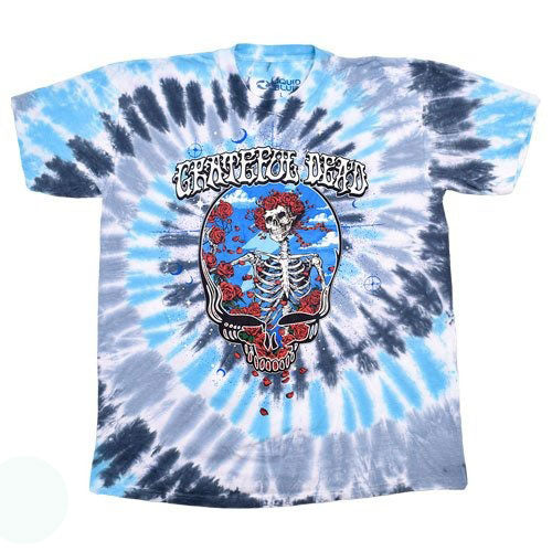 Grateful Dead Steal Your Bertha Spiral Tie Dye T-shirt Front