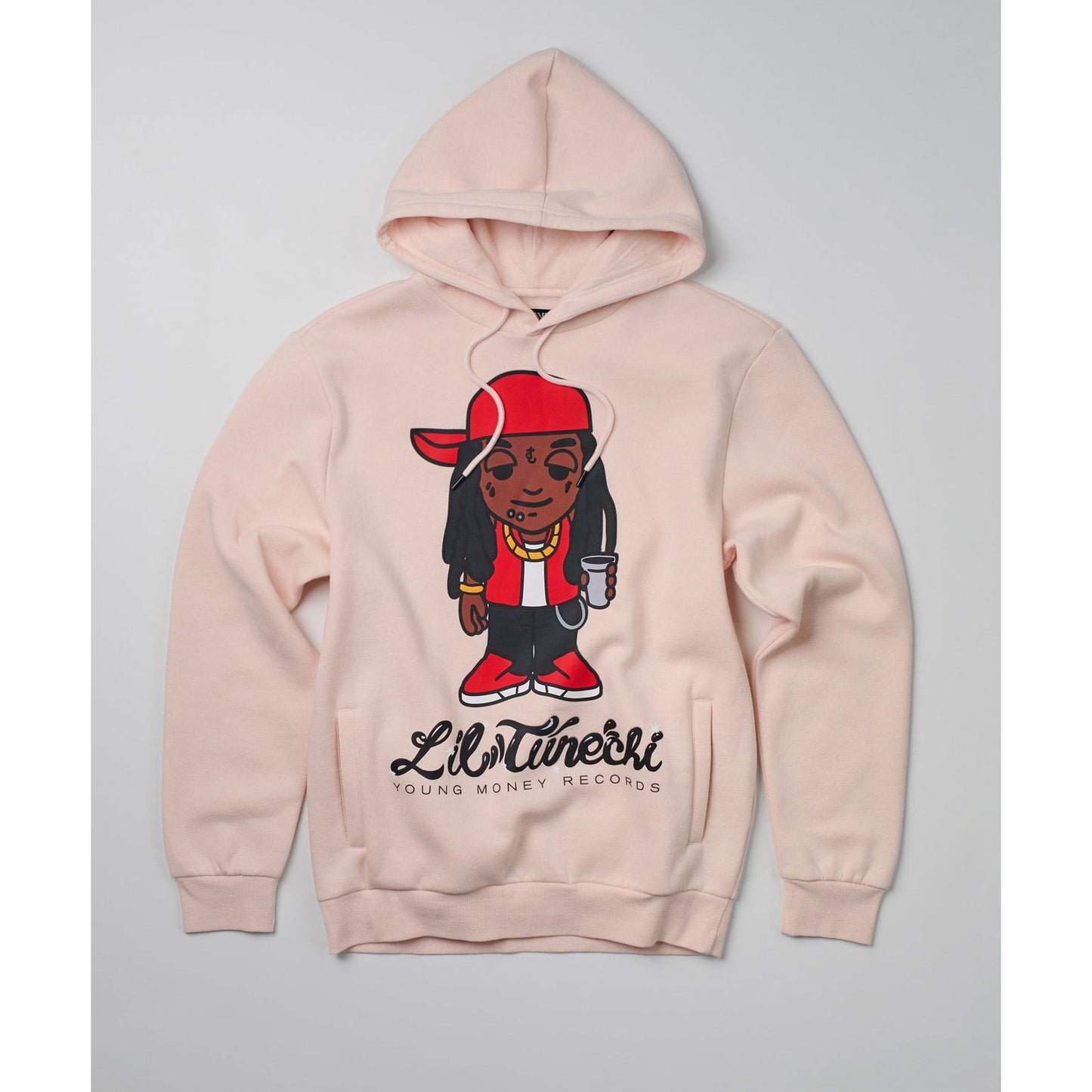 Lil Wayne Tunechi Cream by Reason Clothing Hooded Sweatshirt