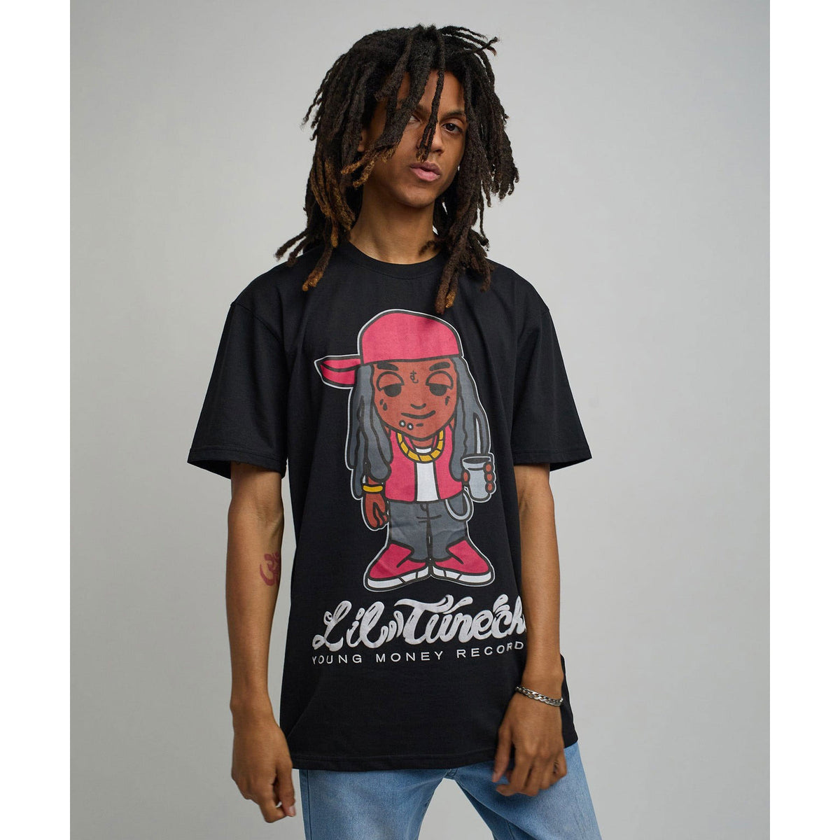 Lil Wayne Tunechi Black by Reason Clothing T-shirt Front