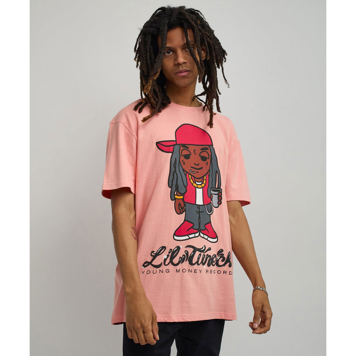 Lil Wayne Tunechi Pink by Reason Clothing T-shirt Front