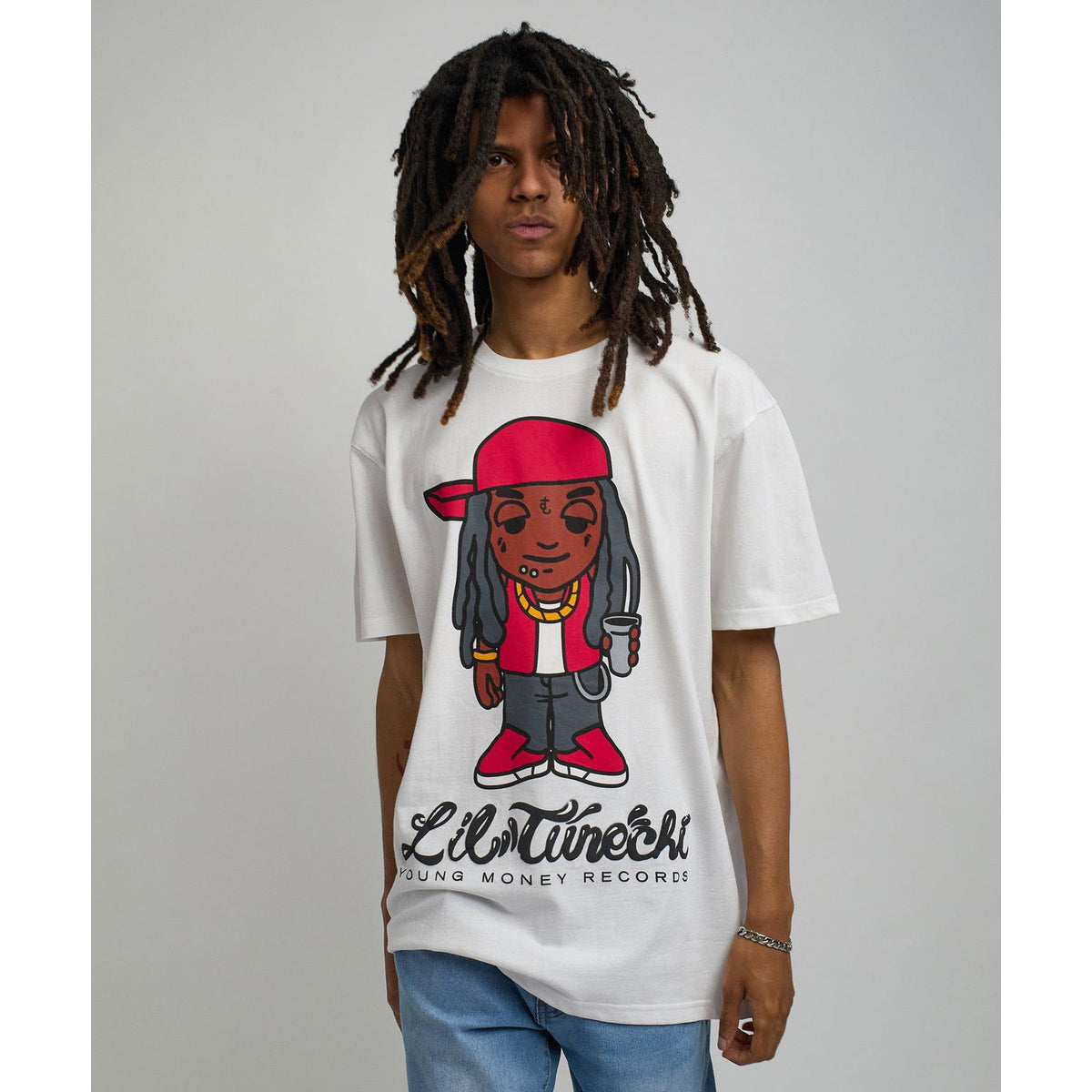 Lil Wayne Tunechi White by Reason Clothing T-shirt Front