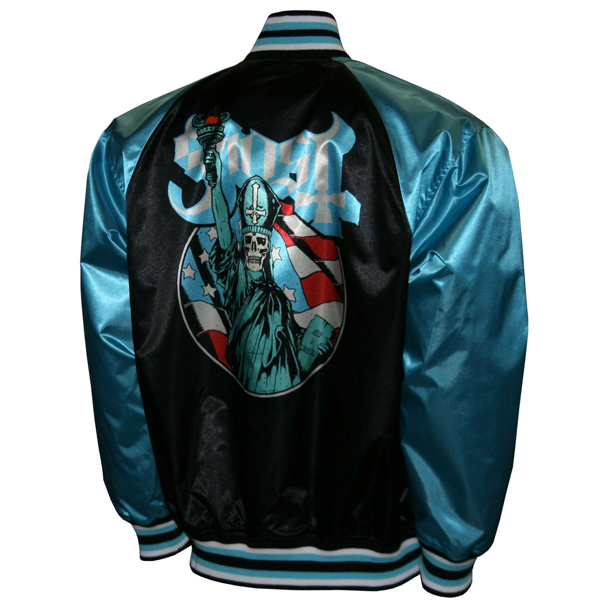 Ghost Rock Satin Jacket Jacket Back