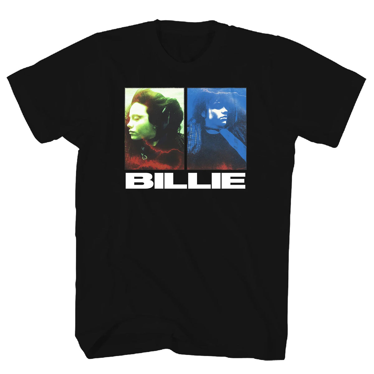 Billie Eilish Eco Friendly Photo T-shirt Front