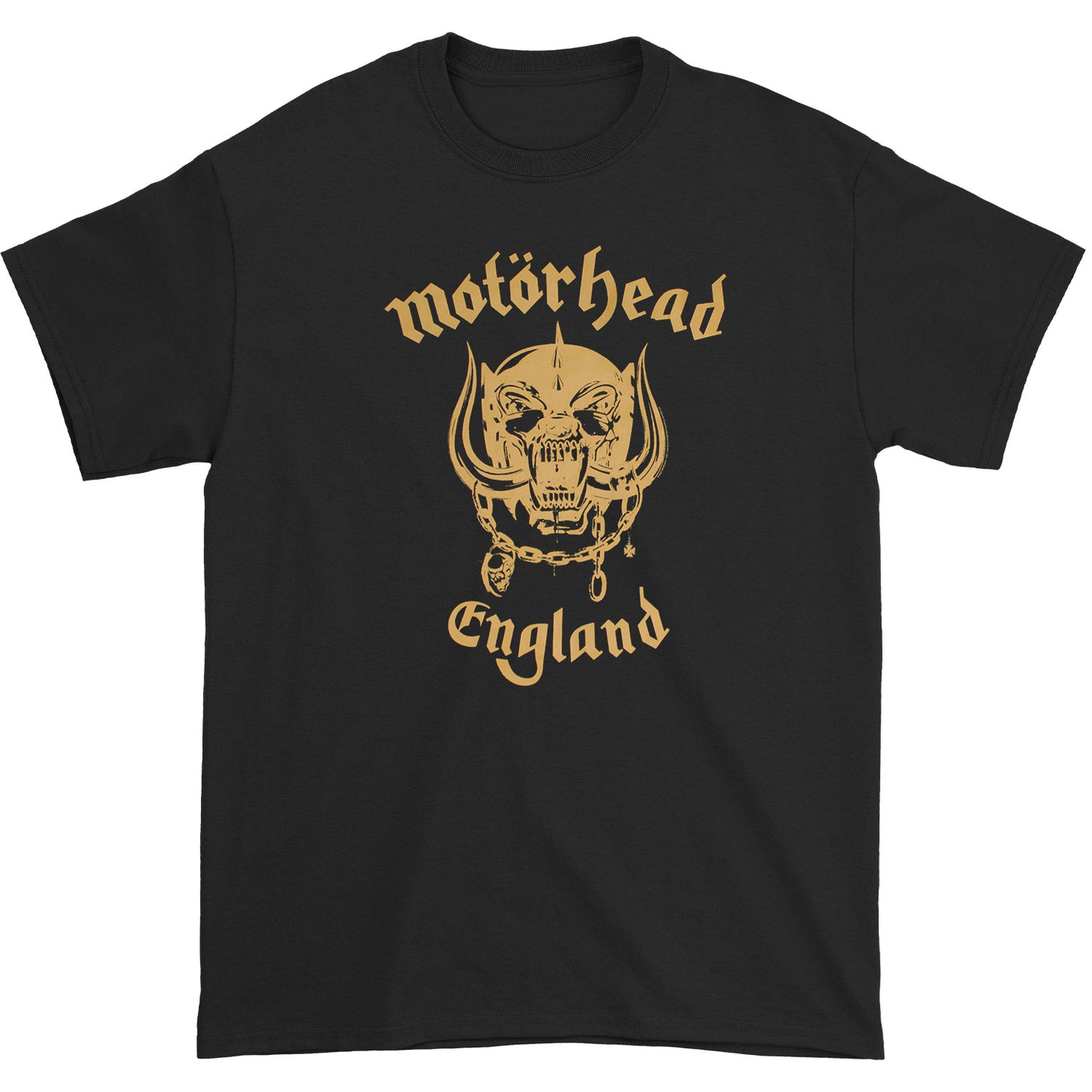 Motorhead Tan England Warpig Logo T-shirt