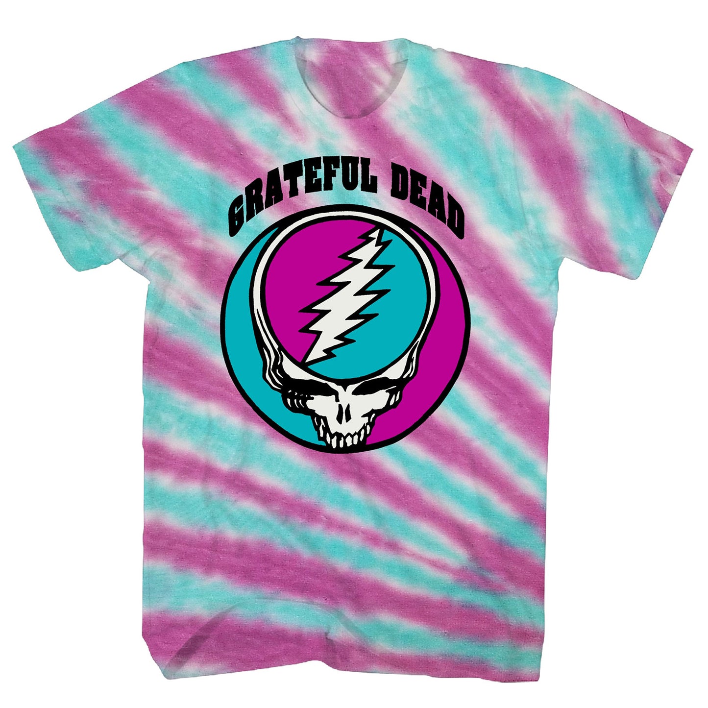 Grateful Dead SYF Logo Premium Wash Tee Tie Dye T-shirt Front