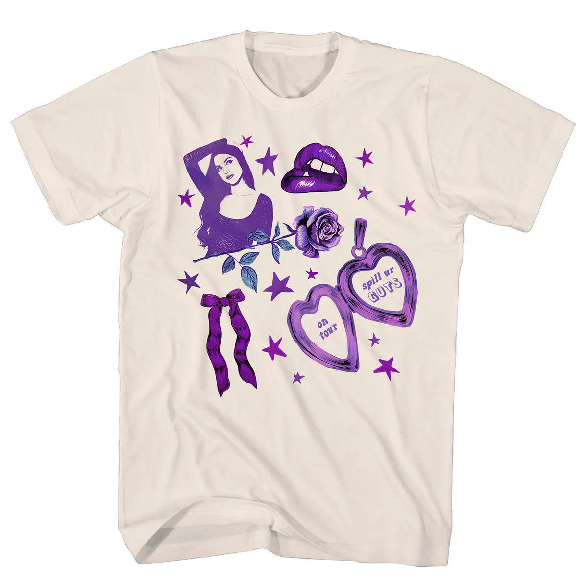 Olivia Rodrigo Tour Collage T-shirt Front