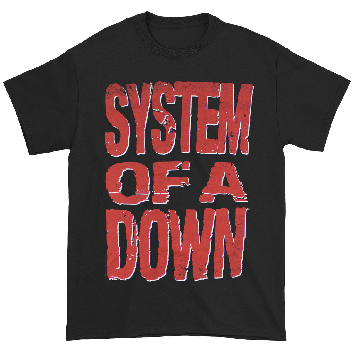 System Of A Down Big Logo T-shirt Front