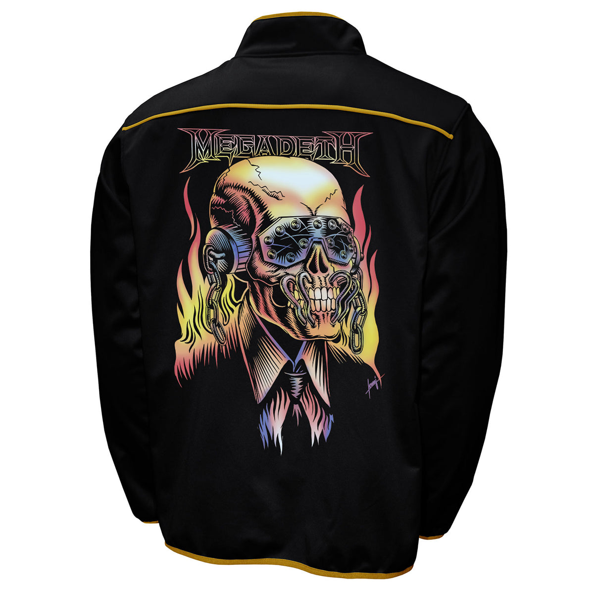 Megadeth Softshell Jacket Jacket Back