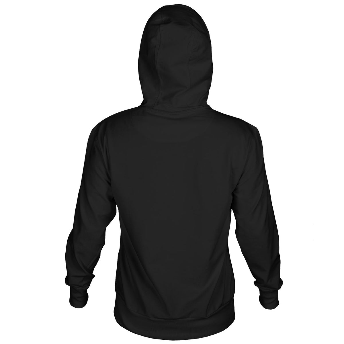 Tupac B&W Photo Hooded Sweatshirt Back