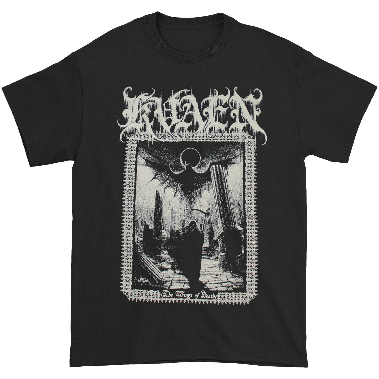 Kvaen Wings Of Death T-shirt Front