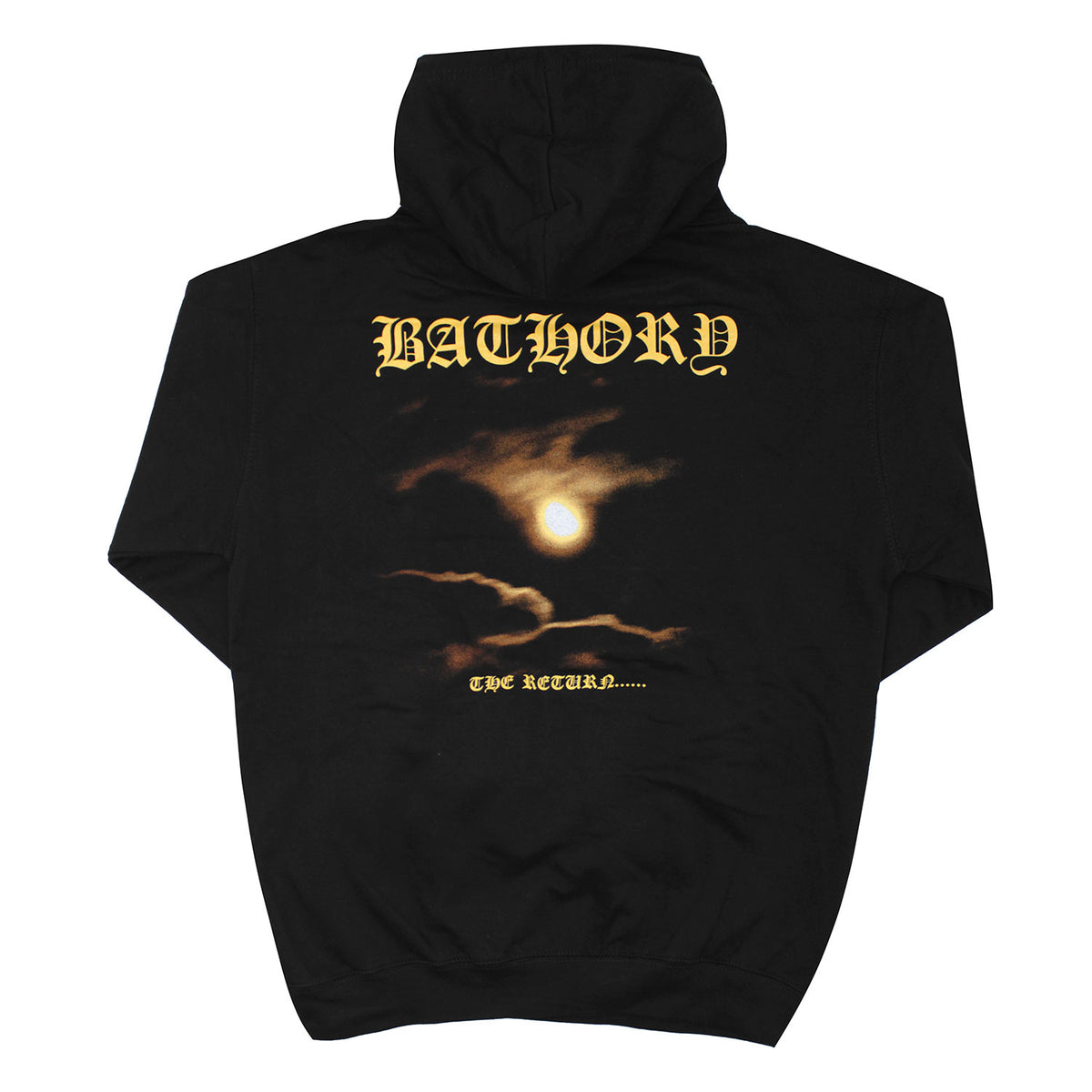 Bathory The Return Hooded Sweatshirt Back