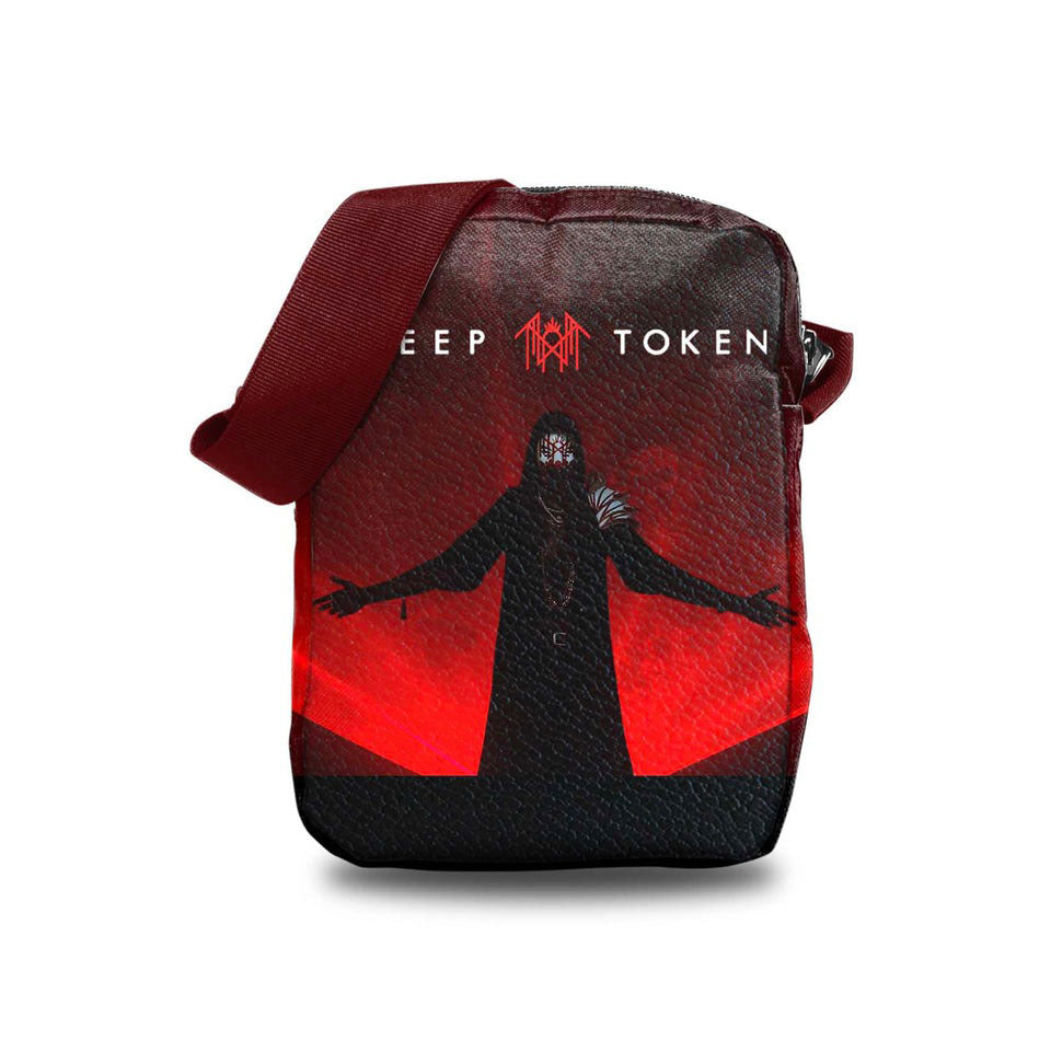 Sleep Token Red Light Crossbody Bag Messenger Bag Front