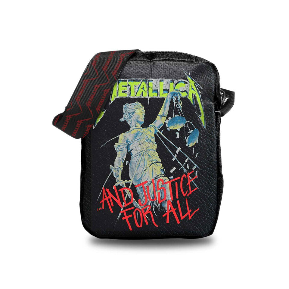 Metallica ...And Justice For All Crossbody Bag Messenger Bag Front