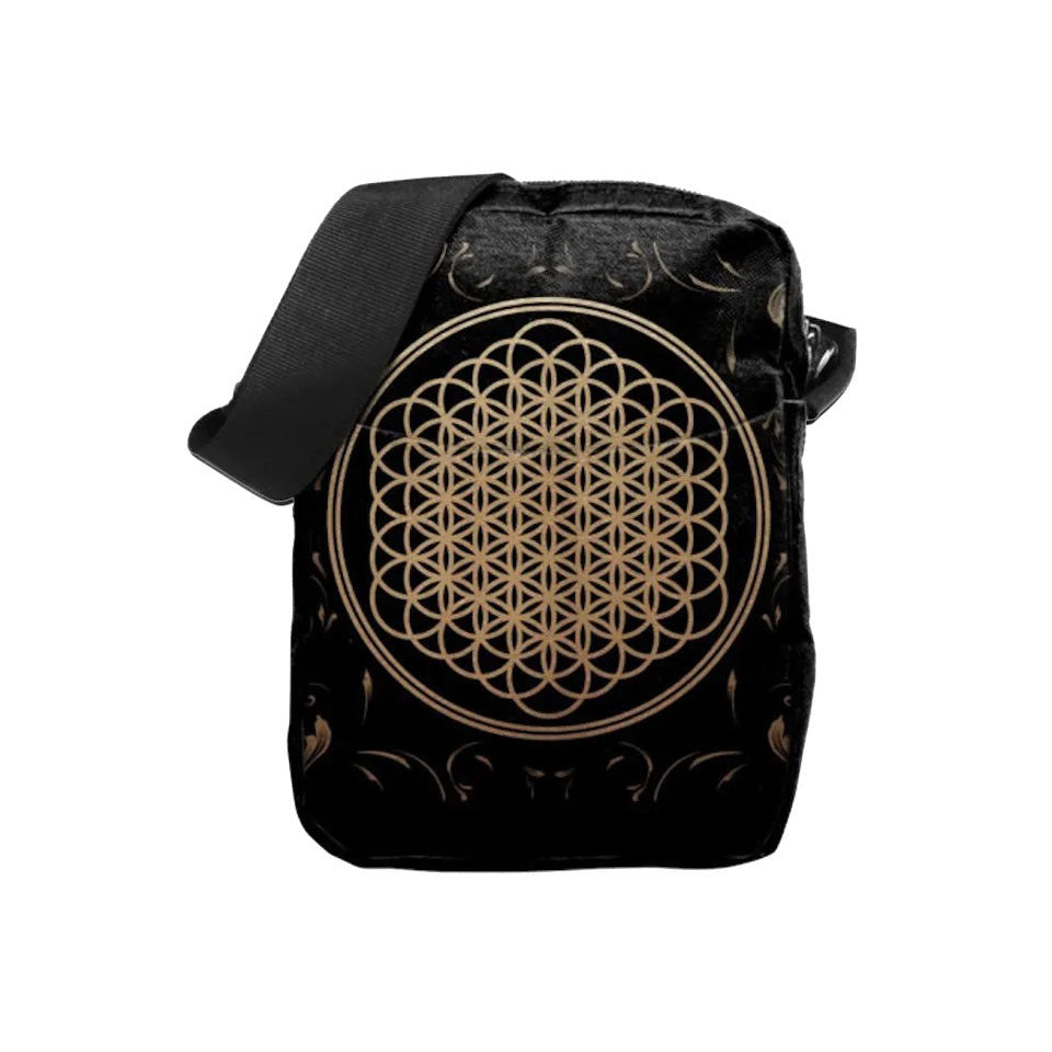 Bring Me The Horizon Sempiternal Flower Of Life Crossbody Bag Messenger Bag Front