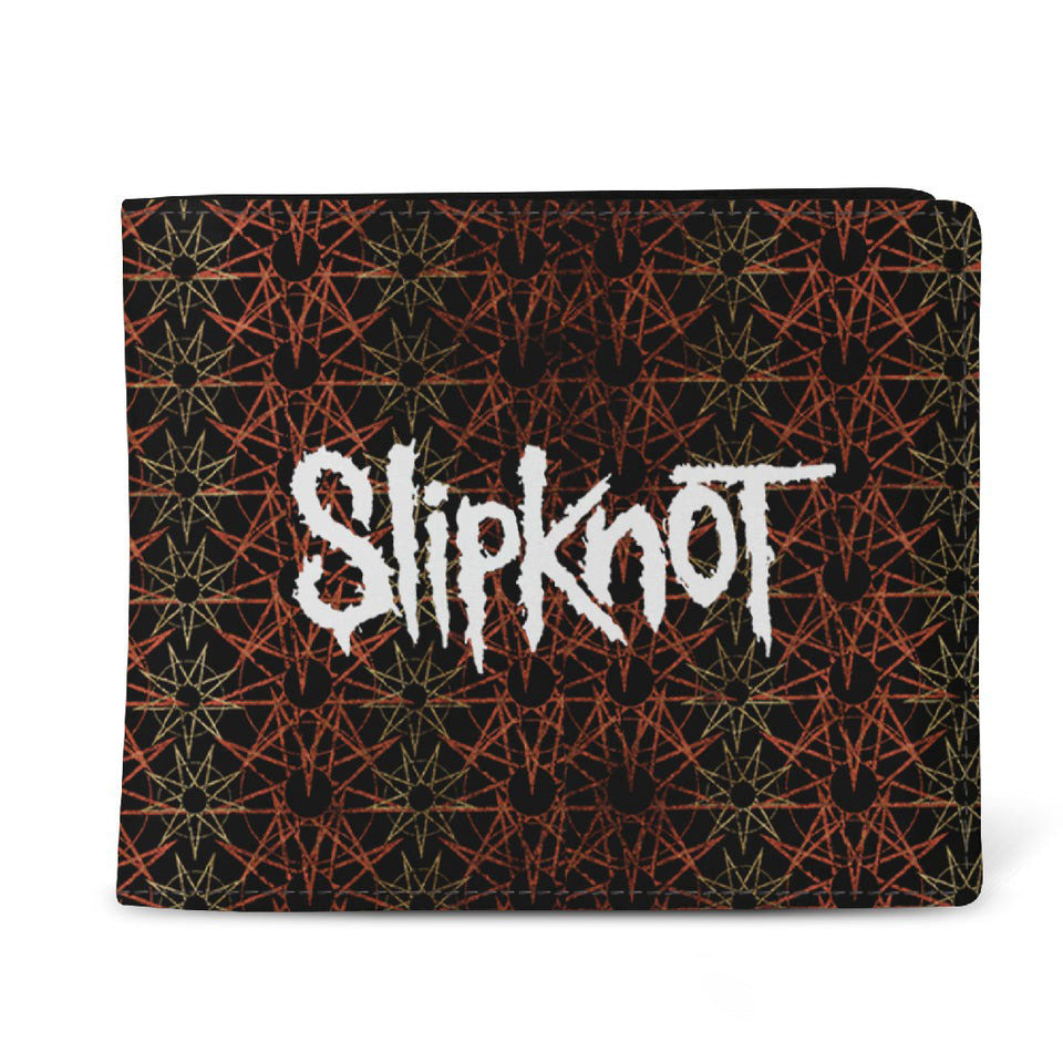 Slipknot Pentagram All Over Wallet Bi-Fold Wallet Front