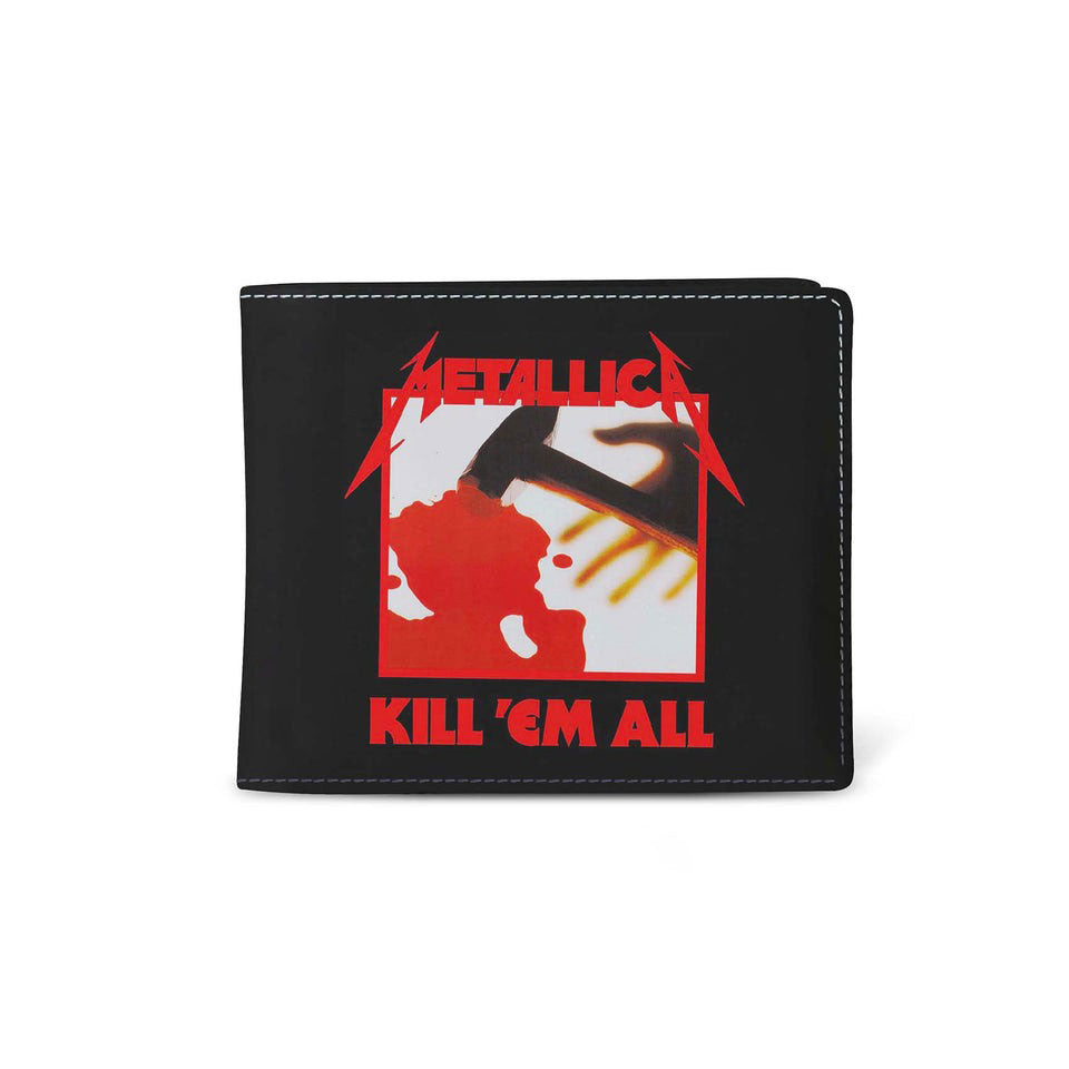Metallica Kill 'Em All 1 Wallet Bi-Fold Wallet Front