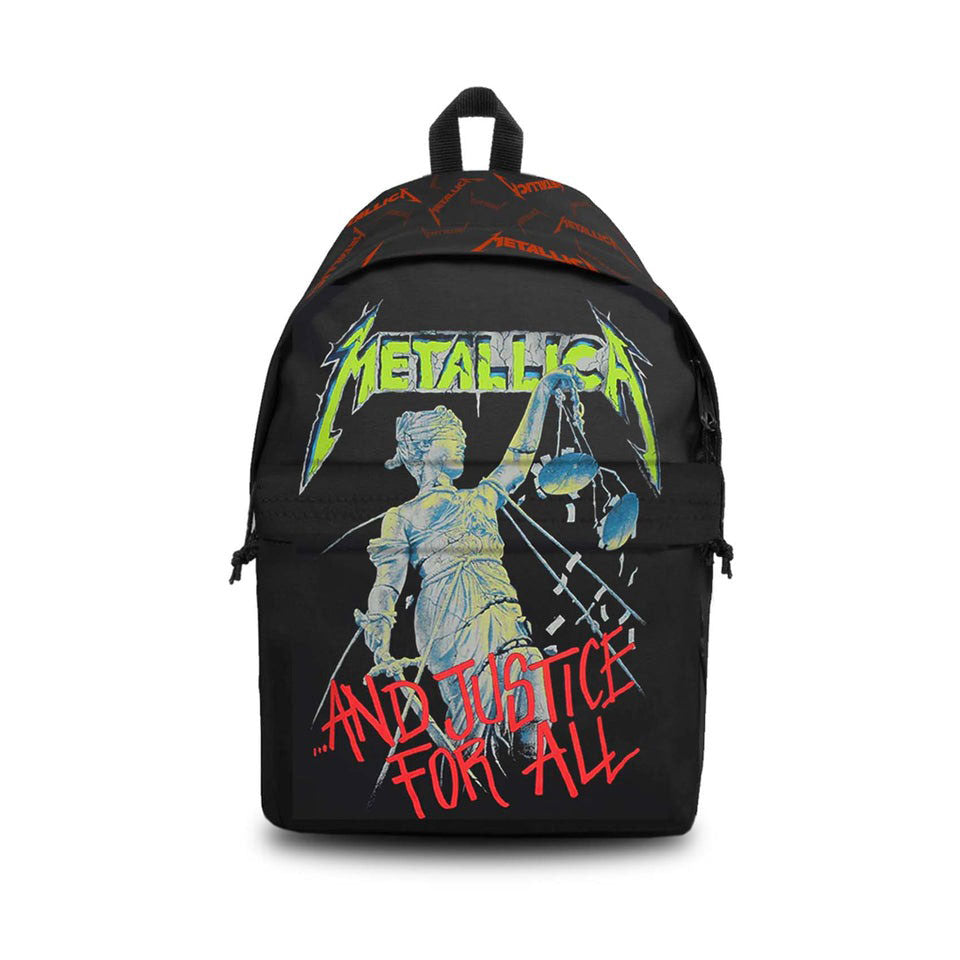 Metallica ...And Justice For All Daypack Backpack Front