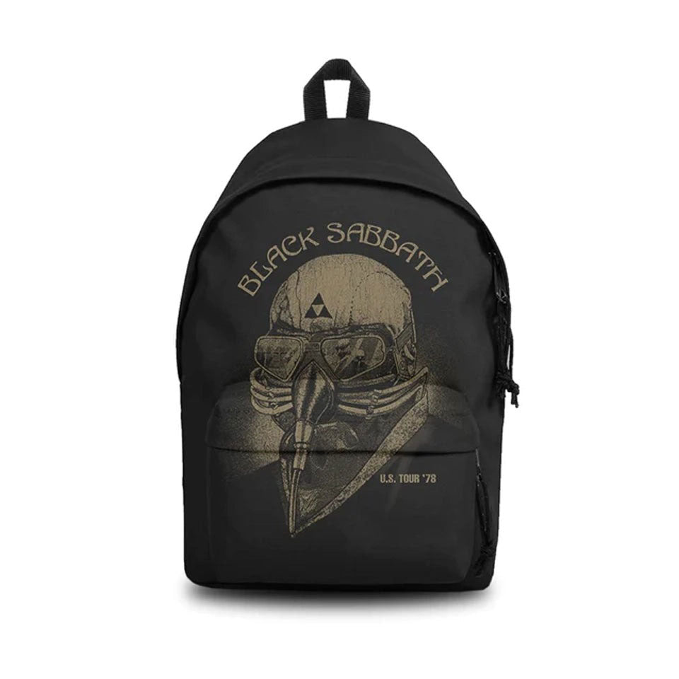 Black Sabbath Never Say Die Daypack Backpack Front