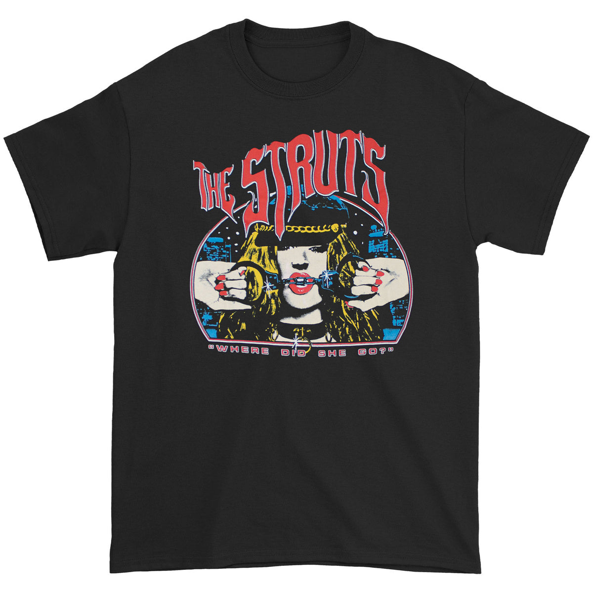 Struts Where Did She Go? Slim Fit T-shirt Front