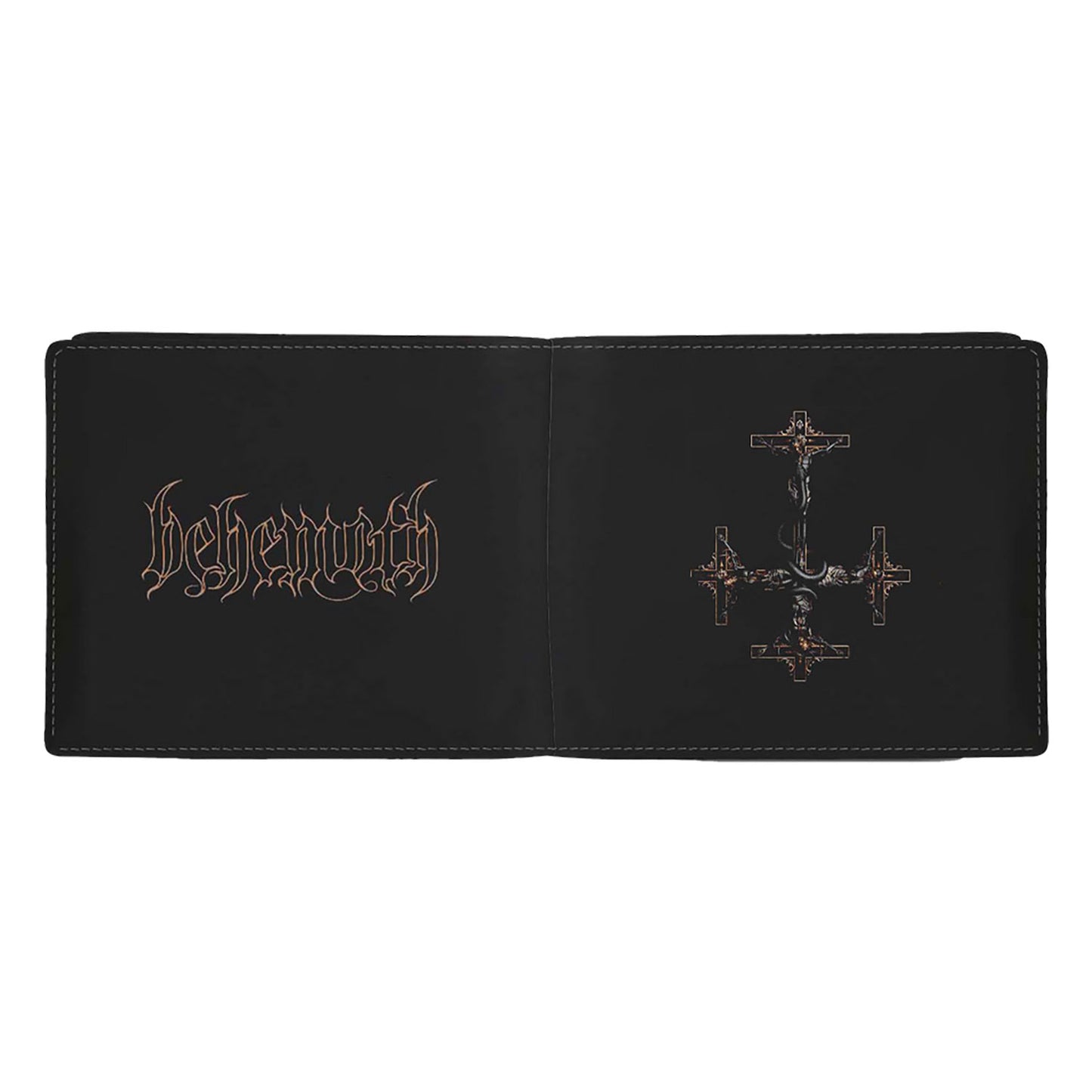 Behemoth Opvs Contra Natvram Wallet Bi-Fold Wallet Back